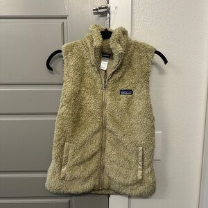 Patagonia Los Gatos Women’s Tan Vest Size Medium